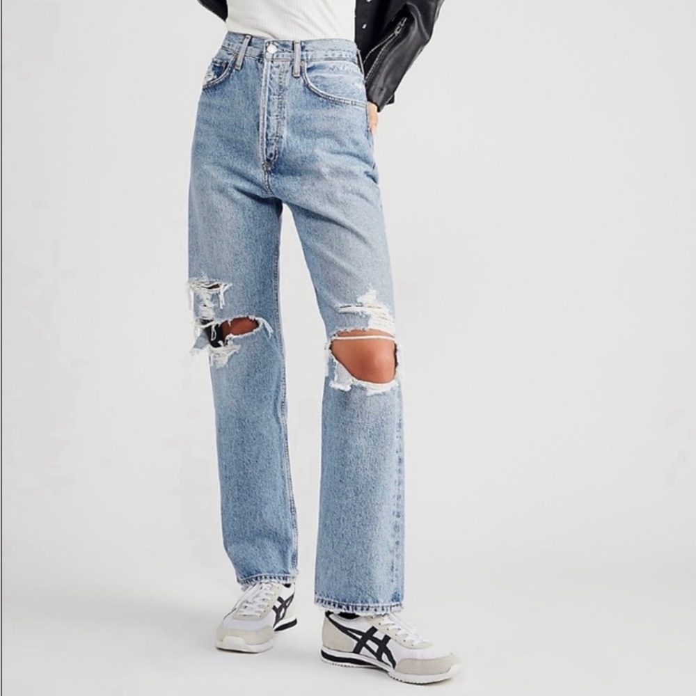 Agolde 90s mid rise straight jeans